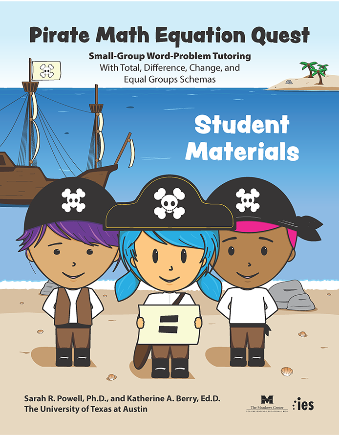 screenshot of a PDF showing young children dressed up as pirates