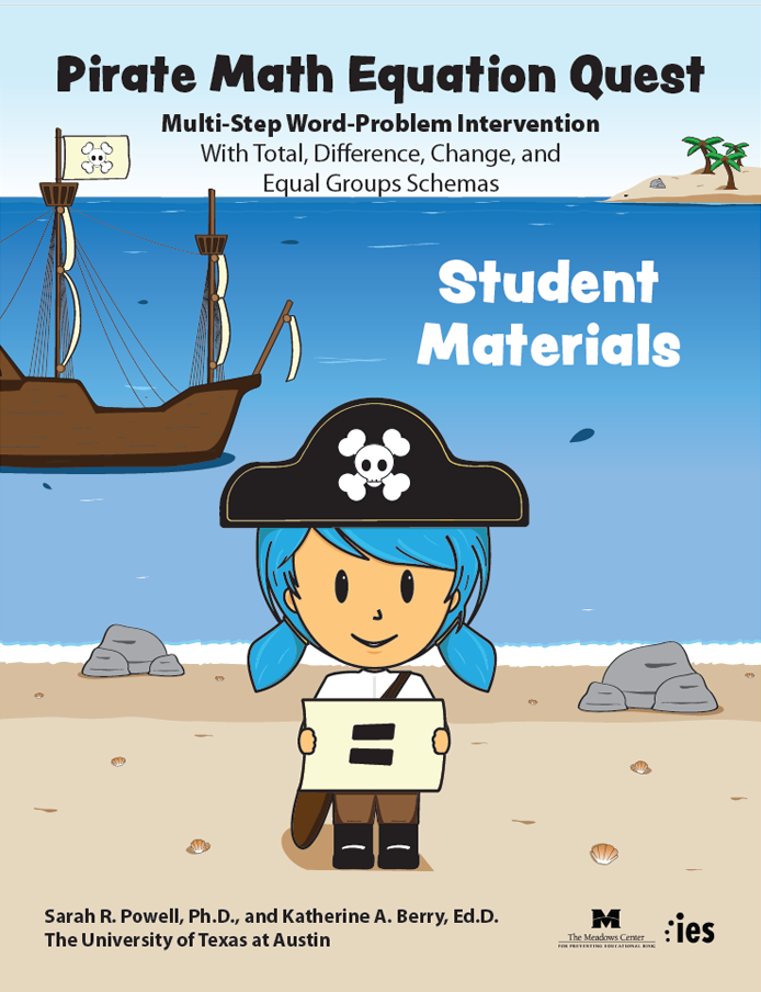 screenshot of a PDF showing young children dressed up as pirates